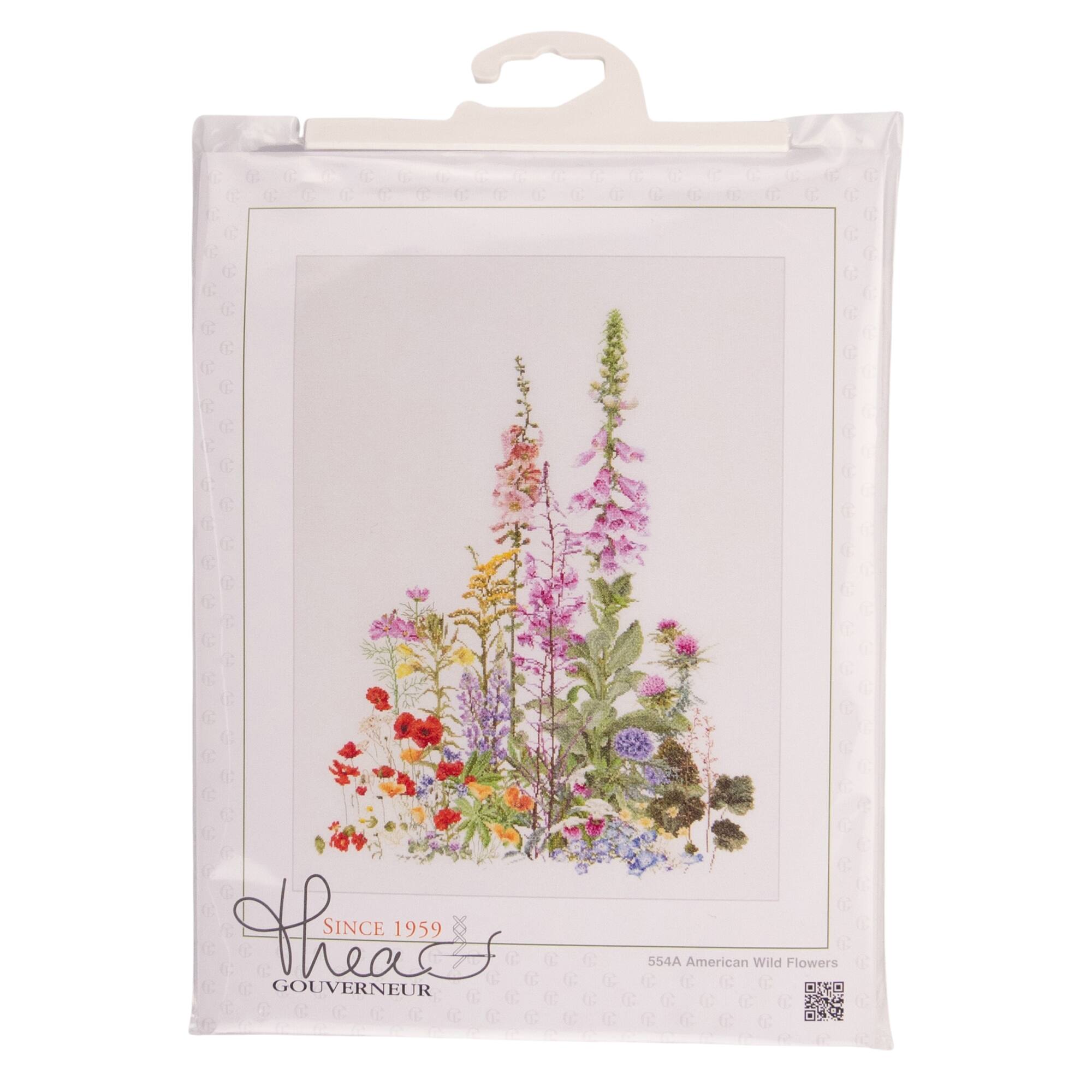 Thea Gouverneur Since 1959® American Wildflowers Counted Cross Stitch Kit